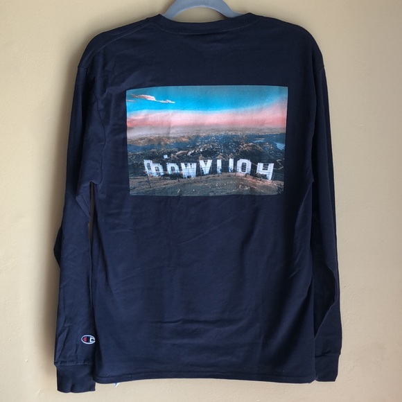 Champion Hollywood Sign Long Sleeve Pacsun M - Picture 5 of 6